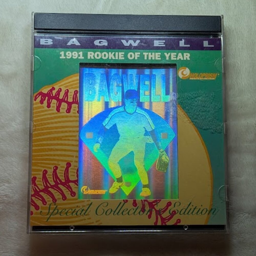 OD1 1991 UPPER DECK Rookie of the Year- Collector's Edition Jeff Bagwell